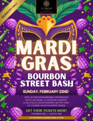 Mardi Gras Bourbon Street Bash- Guest Admission